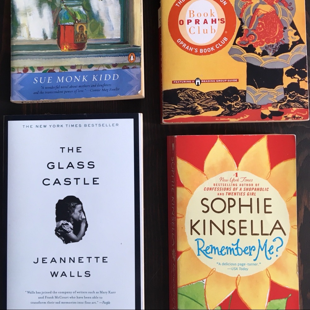 Book bundle 4 for 18$